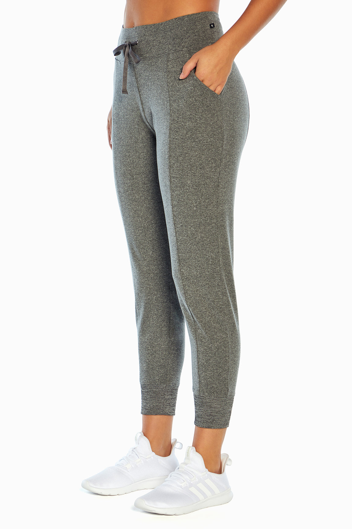 Marika Activewear Mona Capri Pants - Gray - Size Small - NEW