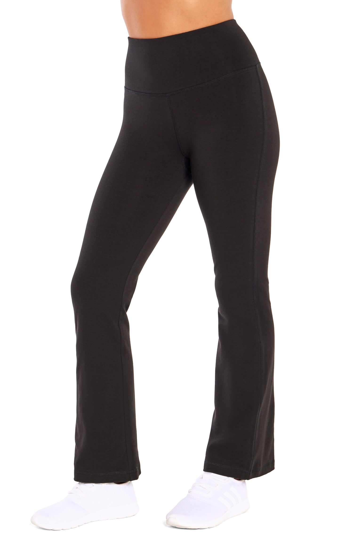 Moonker Women Gradient Print Yoga Pants Boot Cut High Waist Workout Leggings  Elastic No-See Through Flare Tummy Control Pants 