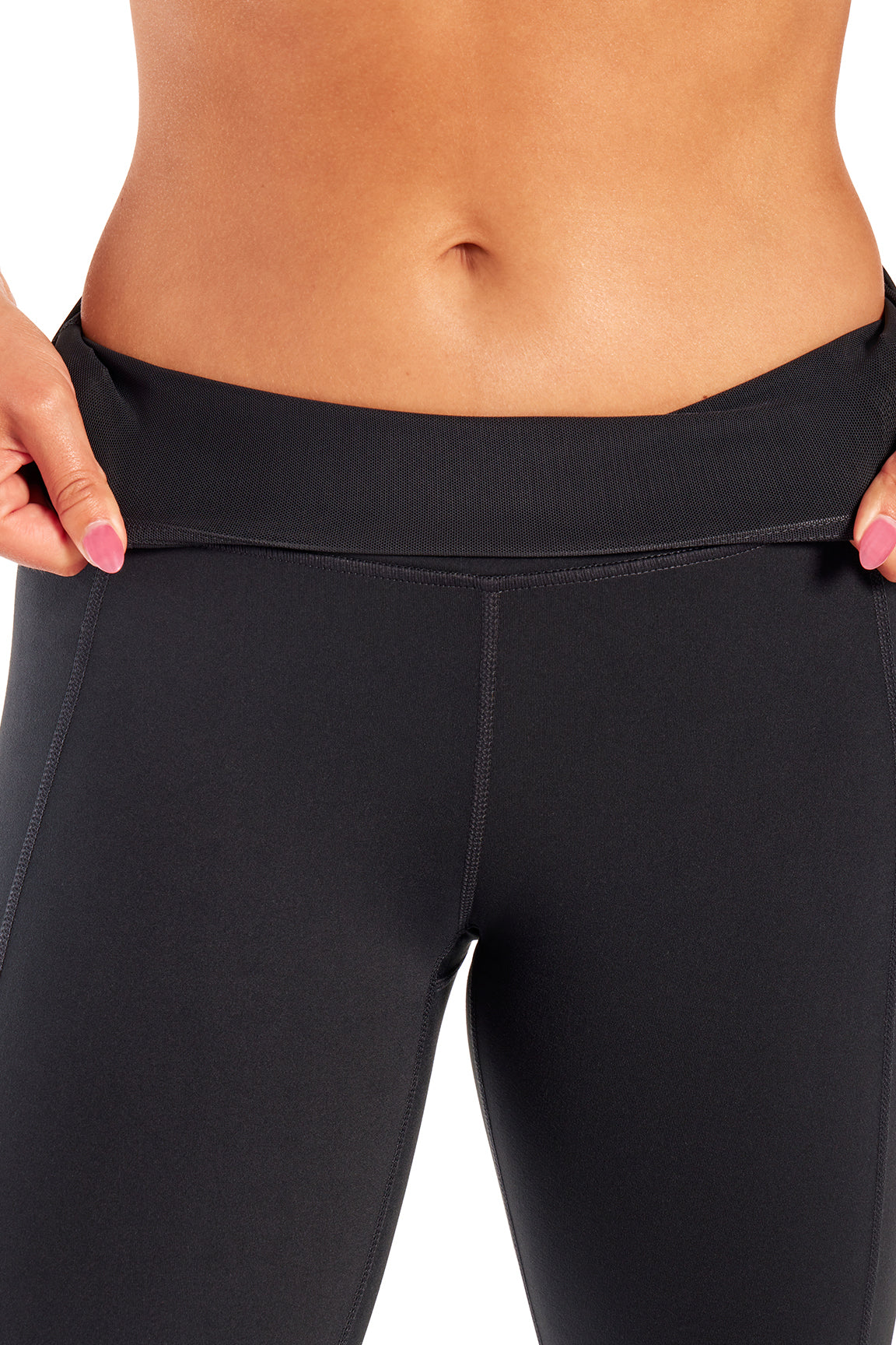 Lululemon Black High Rise Compression Leggings Mesh Sides Womens Size 4-6 -  $27 - From Taylor
