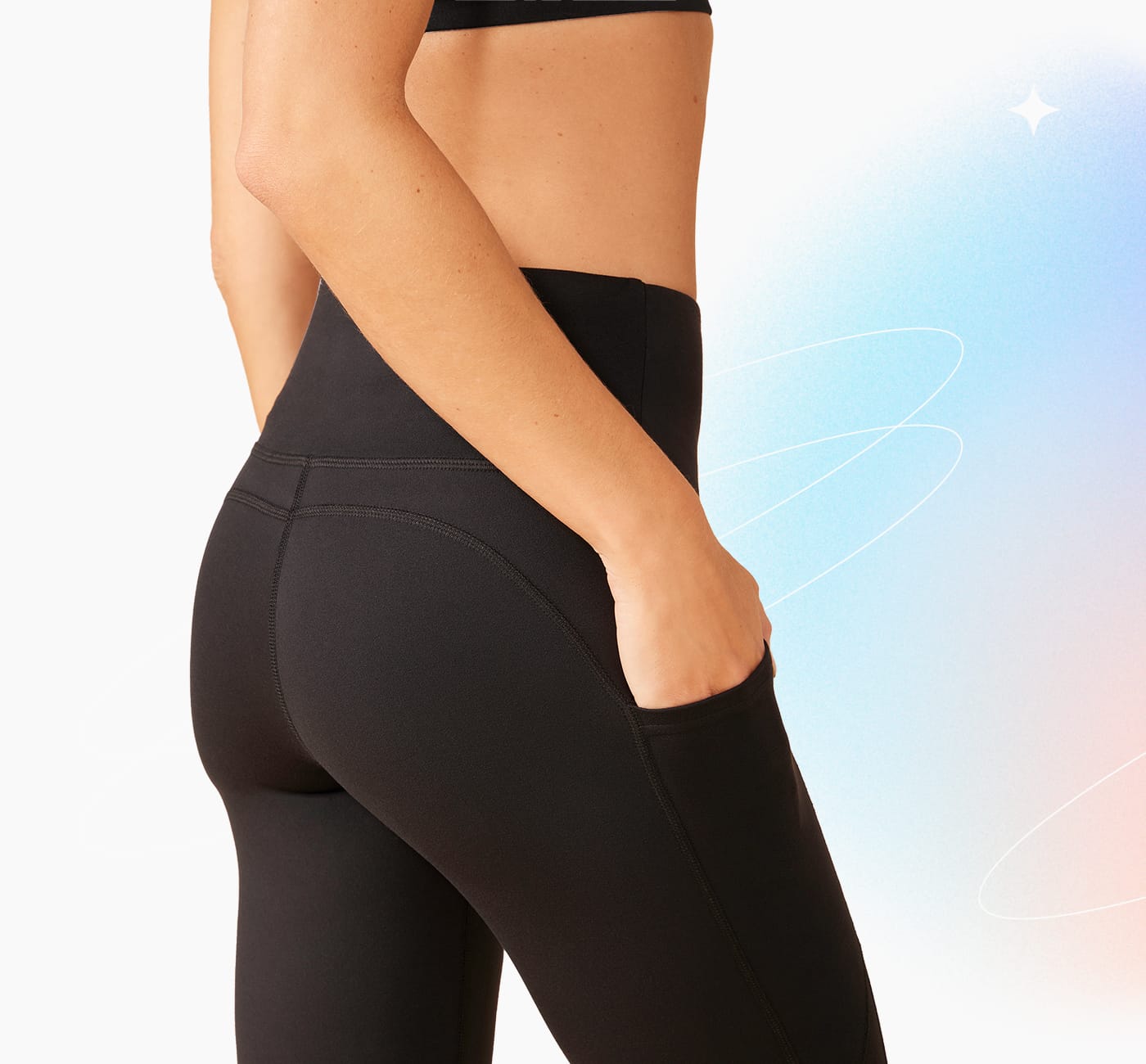 Eclipse Side Pocket Tummy Control Yoga Pant | chwssc.co.zm