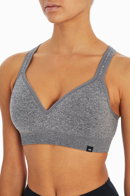 Sienna High Impact Coolmax Molded Cup Underwire Sports Bra | D - H Cup |  Red - Blue - Grey