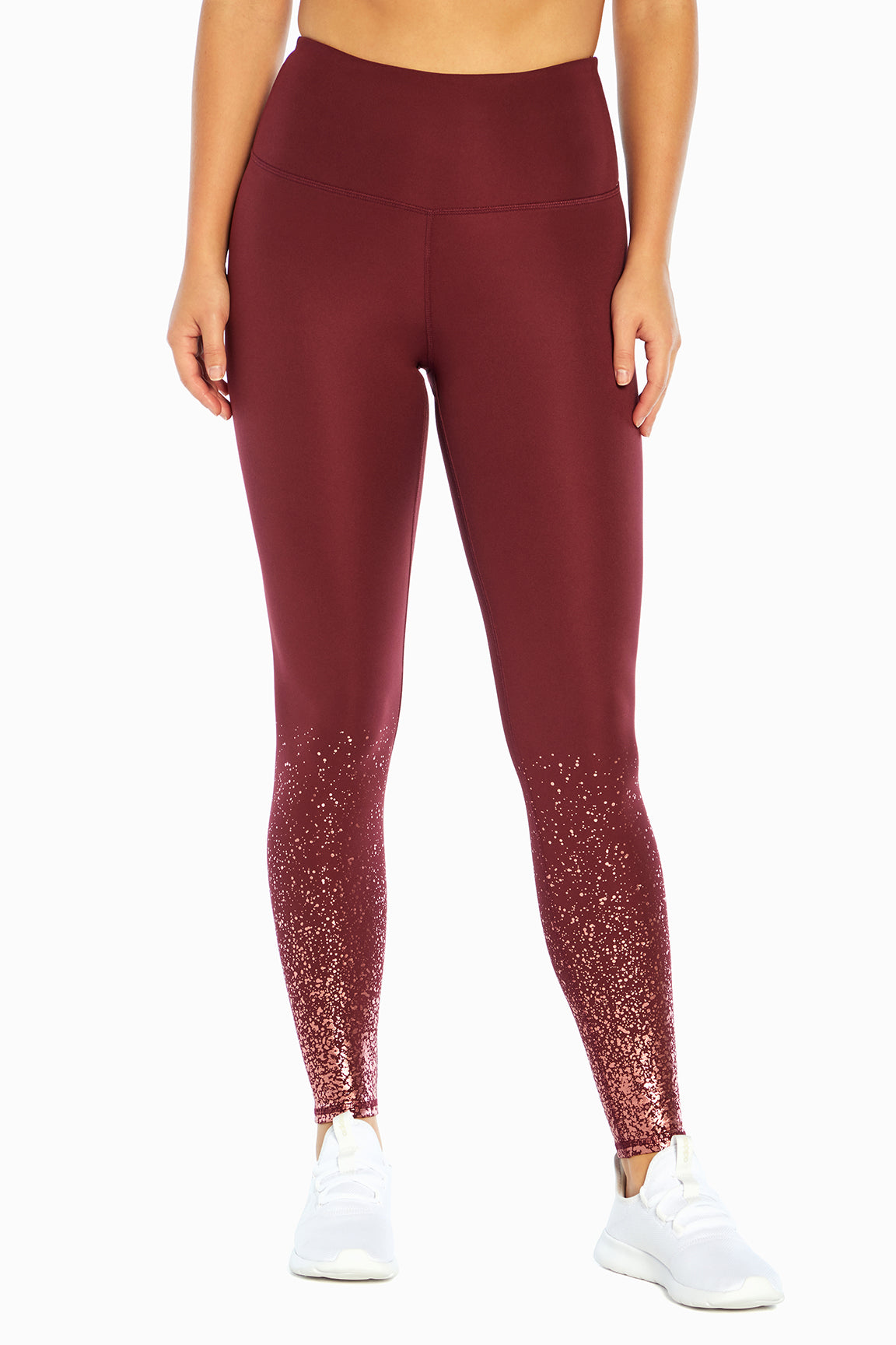 Buy Zivame Shimmer Stretch Ankle Length Leggings - Mulberry Purple at  Rs.695 online | Apparel online